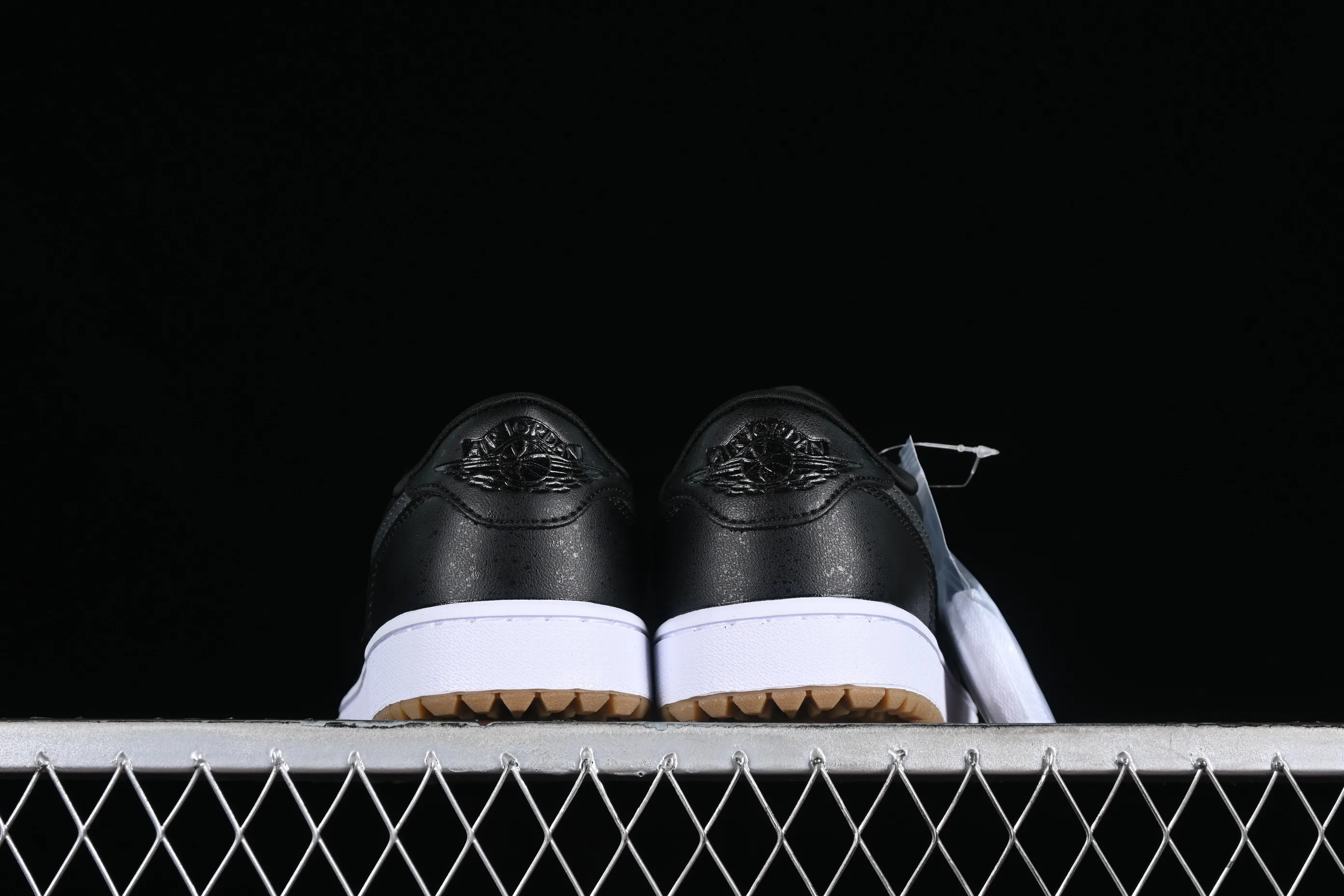 All categories Air Jordan Jordan series basketball shoes Air Jordan 1 Low Z version Air Jordan 1 Low Golf "Black Snake Pattern" AJ1 Joe 1 new golf version raw rubber black DD9315-005